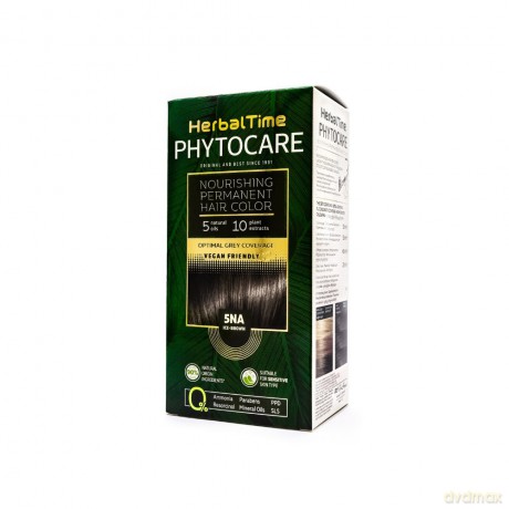 HERBAL TIME Phytocare Farba do włosów naturalna 5NA Ice Brown