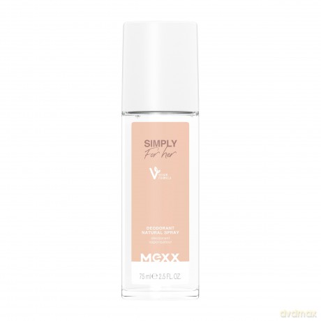 MEXX Dezodorant naturalny spray Simply for Her 75 ml