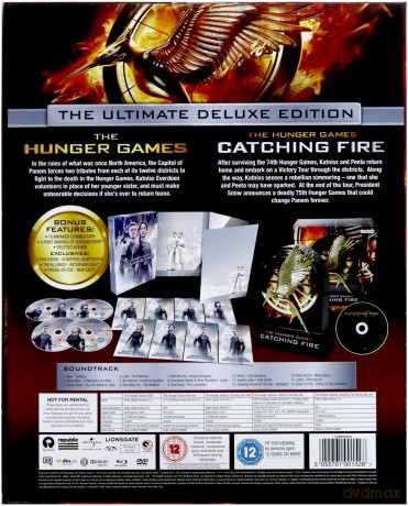 The Hunger Games: Catching Fire (Igrzyska śmierci: W Pierścieniu Ognia) (Deluxe Edition) [6Blu-ray]