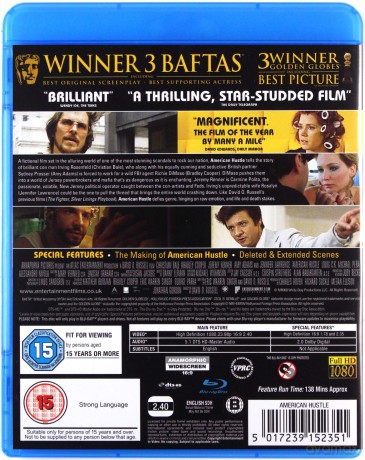 American Hustle [Blu-Ray]