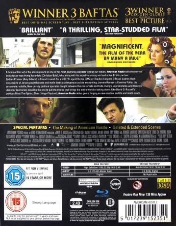 American Hustle [Blu-Ray]