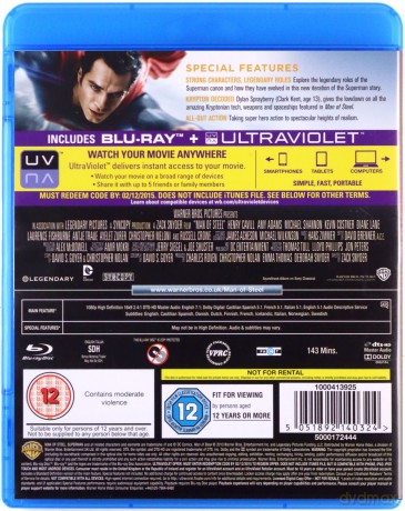 Man of Steel [Blu-Ray]