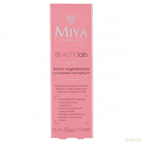 MIYA BEAUTY.lab Serum wygładz. anti-aging 5% 30ml