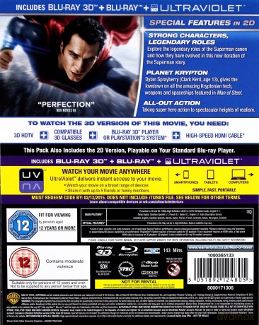 Man of Steel [Blu-ray 3D]+[Blu-Ray]