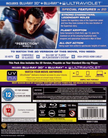 Man of Steel [Blu-ray 3D]+[Blu-Ray]