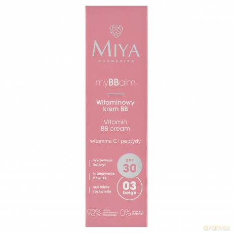MIYA myBBalm Krem witaminowy bb SPF30 03,30ml