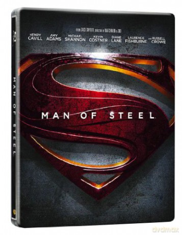 Man of Steel (Człowiek Ze Stali) (Limited Edition Stellbook) [Blu-ray 3D]+[Blu-Ray]
