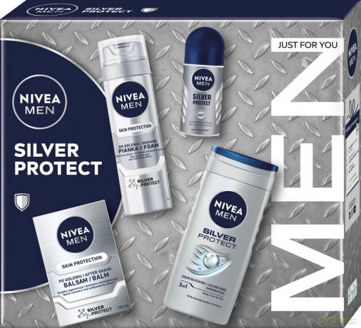 NIVEA Men Silver Protect Zestaw prezentowy (01812)