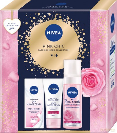 NIVEA Pink Chic Zestaw prezentowy (01810)