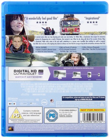Sekretne życie Waltera Mitty [Blu-Ray]