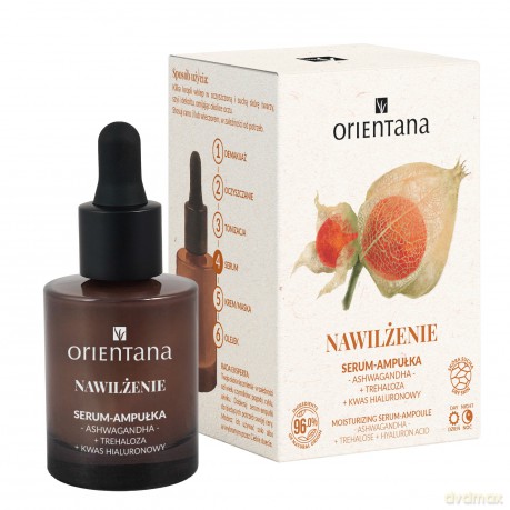 ORIENTANA Serum-ampułka na dzień i noc - Nawilżenie 30 ml