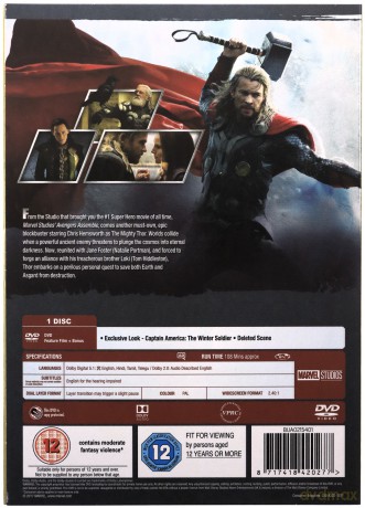 Thor: The Dark World (Thor: Mroczny świat) [DVD]
