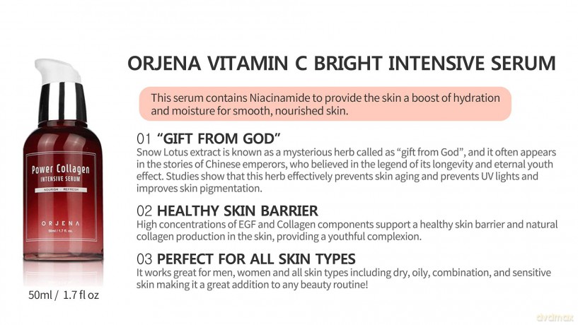 ORJENA Serum do twarzy intensywne Kolagen