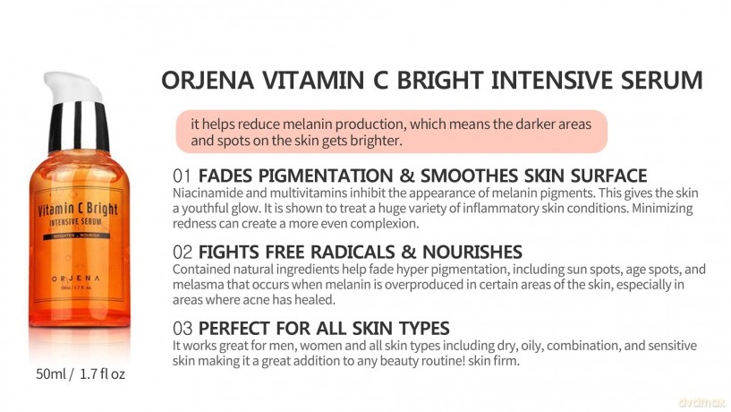 ORJENA Serum do twarzy intensywne rozświetlające W
