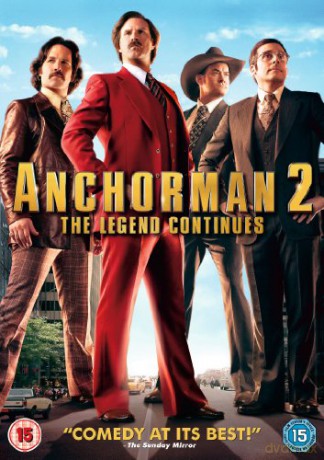 Anchorman 2: The Legend Continues (Legenda Telewizji 2: Kontynuacja) [DVD]