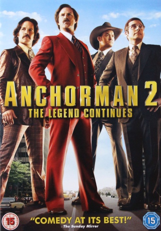 Anchorman 2: The Legend Continues (Legenda Telewizji 2: Kontynuacja) [DVD]