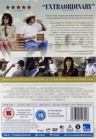 Dallas Buyers Club (Witaj w klubie) [DVD]