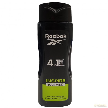 REEBOK Inspire Your Mind 4w1 Żel pod prysznic męski 400 ml