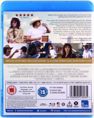 Dallas Buyers Club (Witaj w klubie) [Blu-Ray]