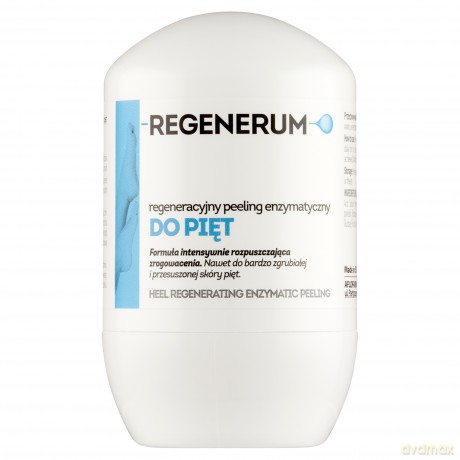 REGENERUM Regeneracyjny peeling enzymatyczny do stóp w żelu Roll-on 50 ml