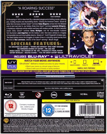 The Great Gatsby [Blu-Ray]