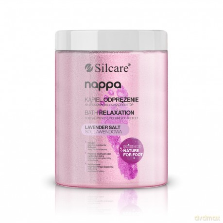 SILCARE Nappa Sól lawendowa do stóp na zrogowaciały naskórek - odprężenie 1250 g