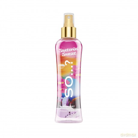 SO...?.? Escapes! Perfumowana mgiełka do ciała S Santorini Sunset 200 ml