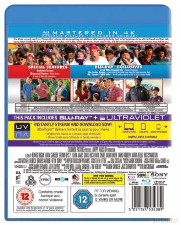 Grown Ups 2 (Jeszcze Większe Dzieci) [Blu-Ray]