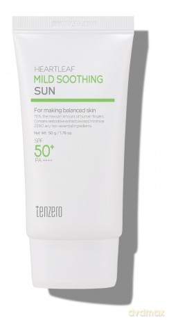 TENZERO Krem do twarzy SPF 50+ regenerujący z Pstrolistką sercowata 50 ml