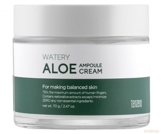 TENZERO Krem-ampułka do twarzy nawadniający Aloes 70g