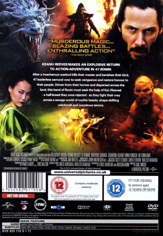 47 Ronin (47 Roninów) [DVD]