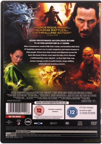 47 Ronin (47 Roninów) [DVD]