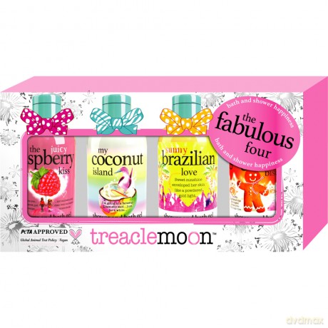 TREACLEMOON Zestaw prezentowy The Fabulous Four (Żel pod prysznic - 4 szt.)