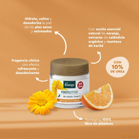 Kneipp Butter care feet 100 ml dla kobiety