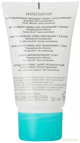 Vichy (7 Days Anti-Perspirant Cream Treatment) 30 ml dla kobiety
