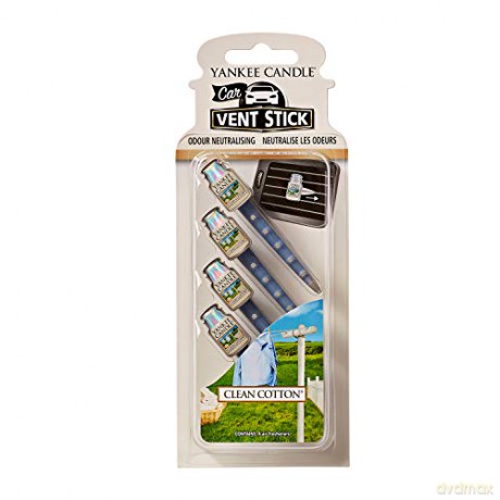 Yankee Candle Clean Cotton Scent Pegs 4 Pcs unisex