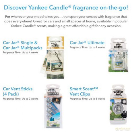 Yankee Candle Clean Cotton Scent Pegs 4 Pcs unisex