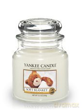 Yankee Candle Medium Soft Blanket aromatic candle 411 g unisex