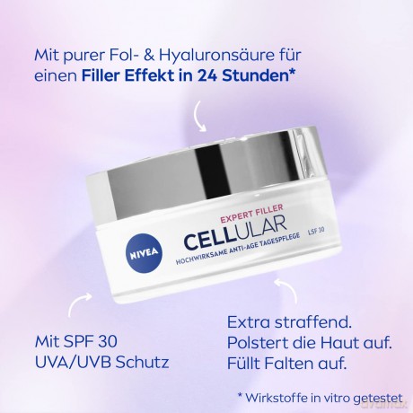 Nivea Skin Rejuvenation Daily Skin Rejuvenation Cellular Anti-Age OF 30 (Skin Rejuven ation) 50 ml dla kobiety