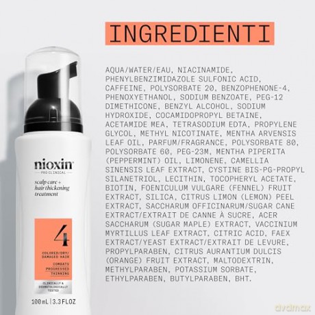 Nioxin System 4 (Scalp Treatment 4) 100 ml unisex