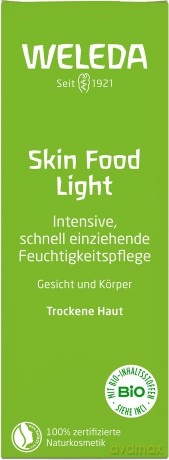 Weleda Moisturizing and nourishing Skin Food Light - Volume: 30 ml dla kobiety
