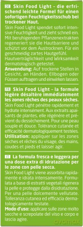 Weleda Moisturizing and nourishing Skin Food Light - Volume: 30 ml dla kobiety