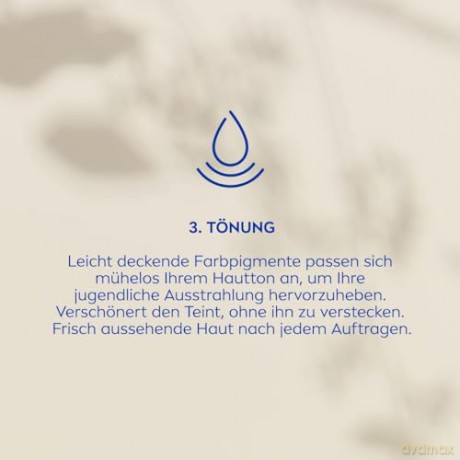Nivea Caring toning cream in a sponge 3 in 1 Hyaluron Cellular Filler 15 g - Shade: 03 Dark dla kobiety