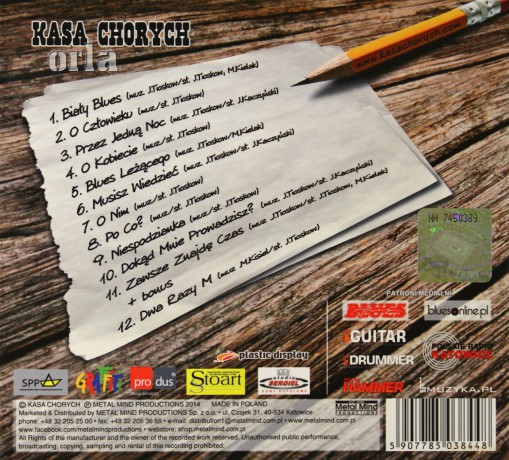 Kasa Chorych: Orla (digipack) [CD]