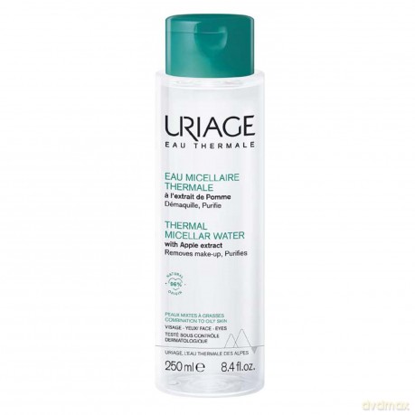 Uriage Micellar Cleansing Water for Mixed and Oily Skin Eau Thermale (Thermal Micellar Water) - Volume: 250 ml dla kobiety