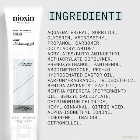 Nioxin Hair (Thickening Gel) 140 ml unisex