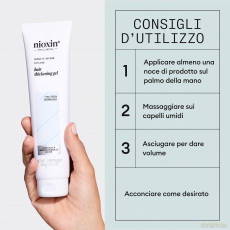 Nioxin Hair (Thickening Gel) 140 ml unisex