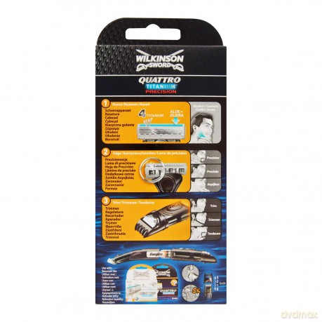 Wilkinson Sword Shaver for men Quattro Essential Precision Trimmer dla mężczyzny