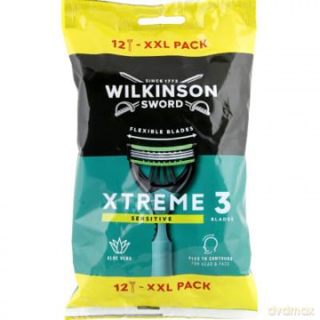 Wilkinson Sword Disposable razor Wilkinson Xtreme3 Sensitiv e Comfort 12 pcs dla mężczyzny