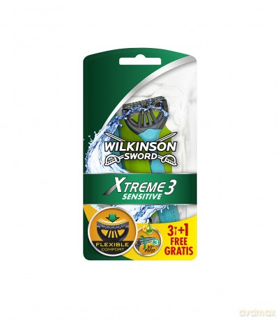 Wilkinson Sword Disposable razor for men Wilkinson Xtreme3 Sensitiv e Comfort 3 + 1 pcs dla mężczyzny